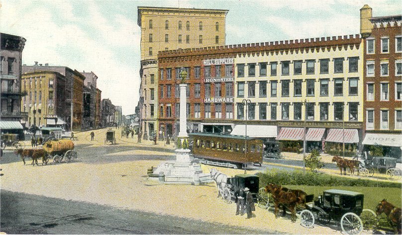 Watertown, New York - Looking North up Court Street from Public Square, 